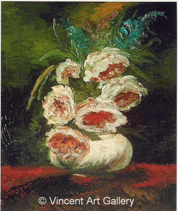JH1107, Vase with Peonies